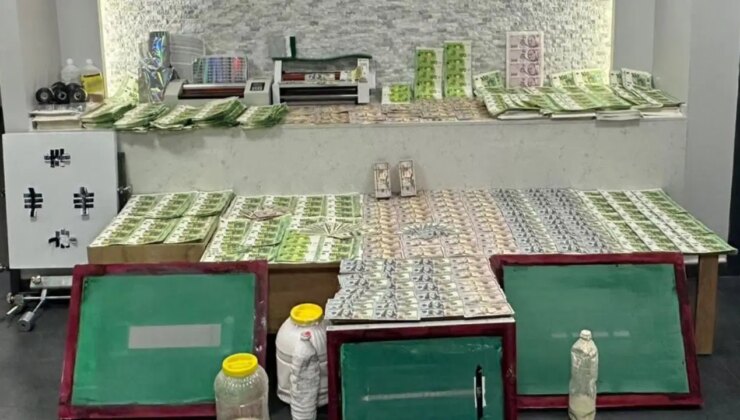 İstanbul’da 963 bin 800 sahte Euro, 91 bin 100 sahte dolar ele geçirildi: 2 kişiye gözaltı