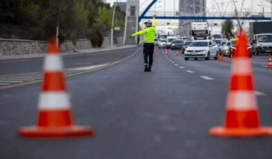 İstanbul’da bugün 16 cadde ve sokak trafiğe kapatılıyor: İşte tam liste!