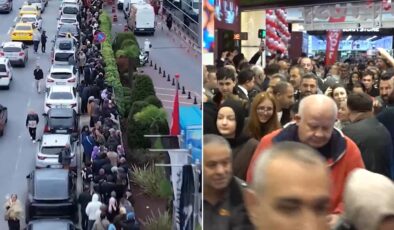 İstanbul’da indirim çılgınlığı! 60 bin kişi AVM’ye akın etti