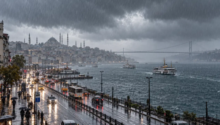 İstanbul’da yağmur yağacak mı? Bugün hava yağışlı mı?