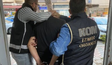 İzmir’de 19 yıl 9 ay hapis cezası bulunan firari yakalandı
