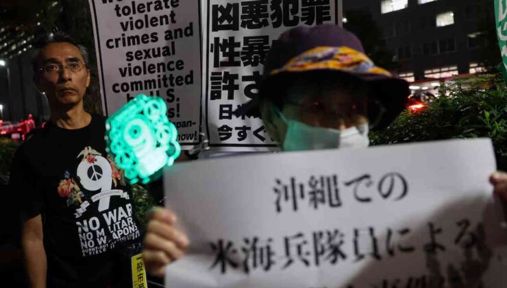Japonya’da ABD askerine cinayet suçlaması: Halk sokaklara döküldü!