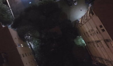 Kadıköy’de 3 katlı ahşap köşkte yangın