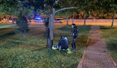 Kavgaya karışan şüpheliler eşyalarını bırakıp kaçtı