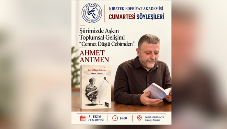 KIBATEK’ten ‘Cennet Düştü Cebimden’ söyleşisi