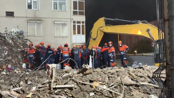 Maltepe’de çöken binada can kaybı 5’e yükseldi