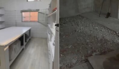 Maltepe’de çöken binanın giriş katındaki atölyenin son görüntüleri ortaya çıktı
