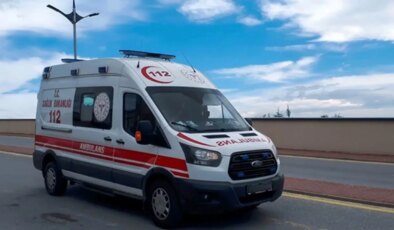 Mardin’de inşaatta iskelenin çökmesi sonucu 2 işçi yaralandı