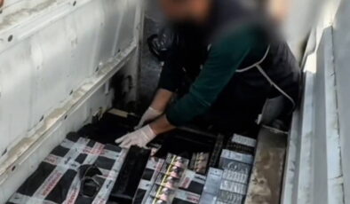 Mardin’de kaçak sigara operasyonu: 2 gözaltı