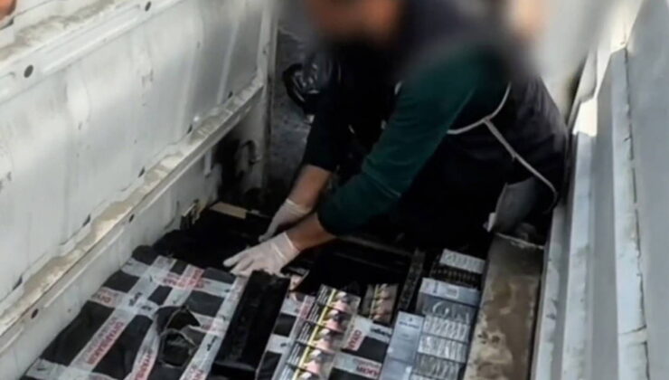Mardin’de kaçak sigara operasyonu: 2 gözaltı