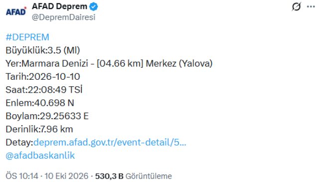 Marmara’daki deprem sonrası 3 uzmandan peş peşe açıklamalar