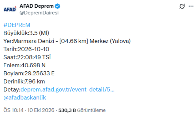 Marmara’daki deprem sonrası 3 uzmandan peş peşe açıklamalar