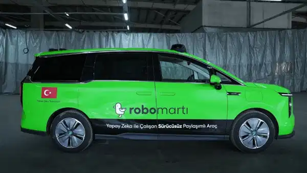 Martı yapay zeka destekli sürücüsüz araç projesi RoboMartı’yı tanıttı