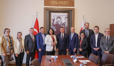 Özgür Özel, Avusturya Parlamento Heyeti’ni TBMM’de kabul etti