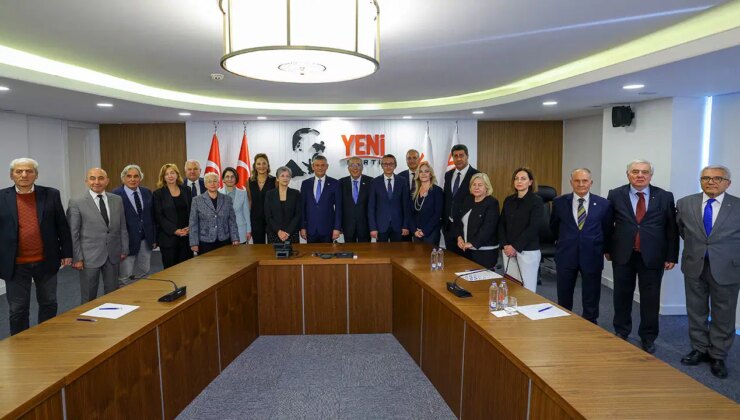 Özgür Özel, Sosyal Demokrasi Derneği heyetiyle görüştü: İşbirliği protokolü imzalandı