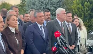 Özgür Özel ve Müsavat Dervişoğlu’ndan duruşma çıkışı ortak açıklama