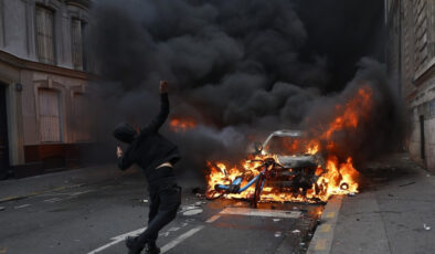 Paris’teki protestolarda 195 kişi gözaltına alındı