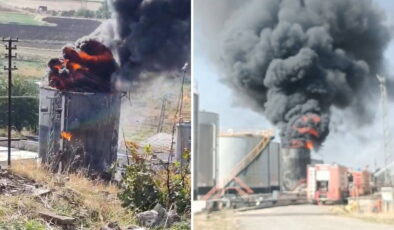 Siirt’te petrol kampında korkutan yangın: Ekipler müdahale etti
