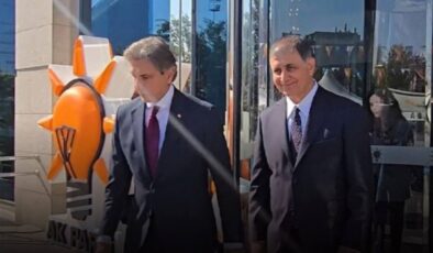 Son dakika… Cemil Tugay AKP Genel Merkezi’ne geldi