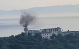 Tarihi Heybeliada Sanatoryumu’nda korkutan yangın