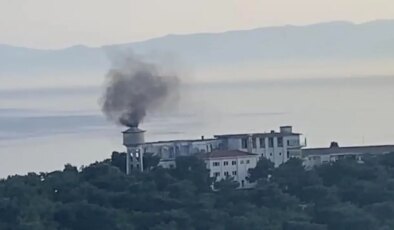 Tarihi Heybeliada Sanatoryumu’nda korkutan yangın