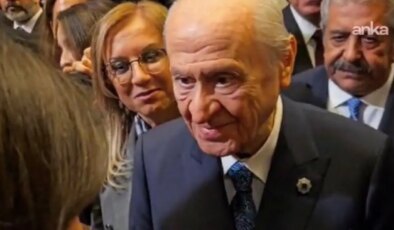 TBMM resepsiyonunda Bahçeli’den Öcalan’a ‘selam’