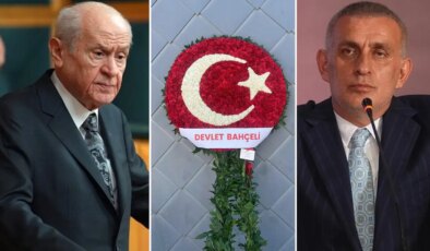 TFF ‘yorumları kapatarak’ paylaştı: Devlet Bahçeli’den, İbrahim Hacıosmanoğlu’na ‘yalnız değilsin’ çiçeği