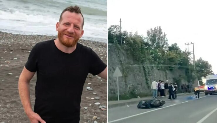 Tırın çarptığı motosiklet sürücüsü hayatını kaybetti