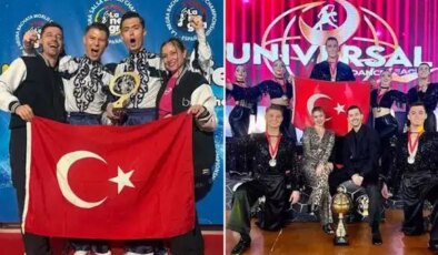 Türk dans ekibi Cuban Mambo, İspanya’da dünya şampiyonu oldu!
