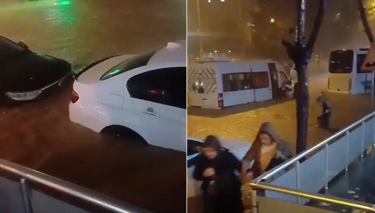 Tuzla’da caddeler göle döndü, araçlar yolda kaldı: 41 yurttaş tahliye edildi