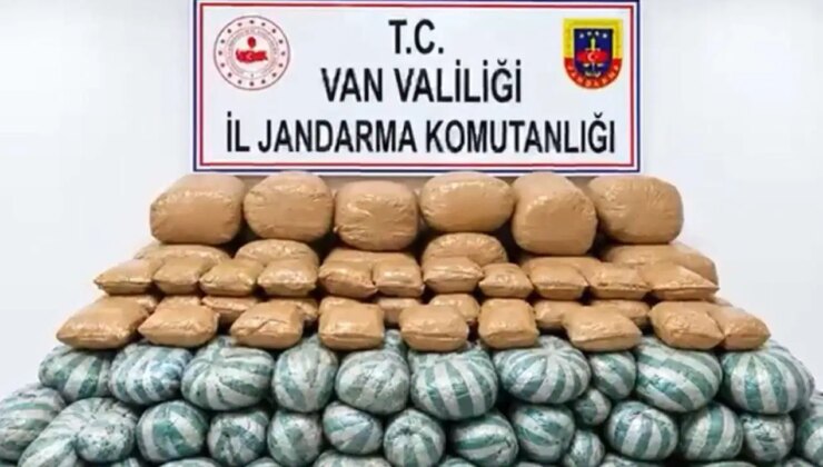 Van’da 517 kilo uyuşturucu madde ele geçirildi: 1 gözaltı