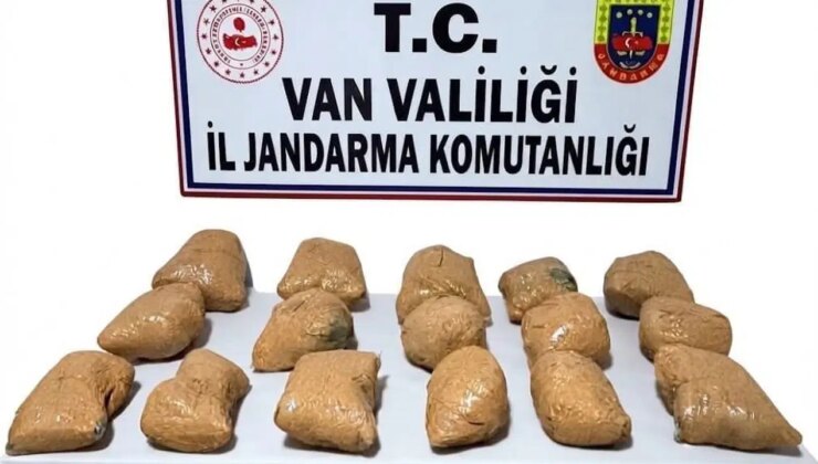 Van’da operasyon: Tam 22 kilo 100 gram ‘toz esrar’ ele geçirildi!