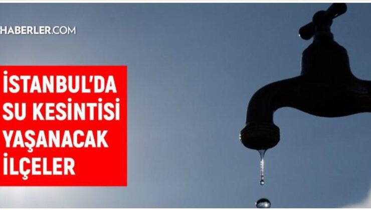Zeytinburnu’nda sular ne zaman gelecek?
